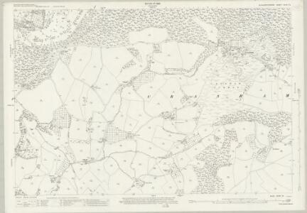 Gloucestershire XXXIV.13 (includes: Cranham; Painswick; Upton St Leonards) - 25 Inch Map