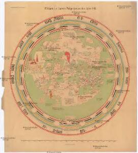 Weltkarte des Andreas Walsperger aus dem Jahre 1448