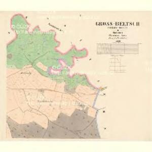 Gross-Beltsch (Welky Belč) - c0194-1-002 - Kaiserpflichtexemplar der Landkarten des stabilen Katasters