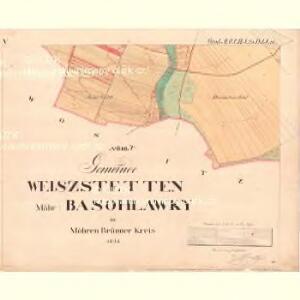 Weiszstten - m2232-1-006 - Kaiserpflichtexemplar der Landkarten des stabilen Katasters