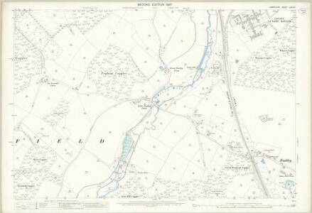 Hampshire and Isle of Wight LXXIV.4 (includes: Curbridge; Fareham; Wickham) - 25 Inch Map