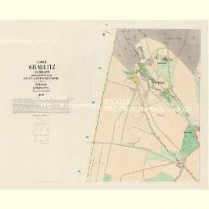 Gradlitz (Hradisst) - c2618-1-004 - Kaiserpflichtexemplar der Landkarten des stabilen Katasters