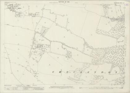 Oxfordshire LII.8 (includes: Checkendon; Ipsden; South Stoke) - 25 Inch Map