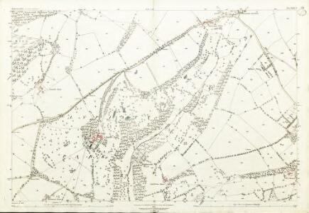 Gloucestershire XLII.13 (includes: Bisley With Lypiatt) - 25 Inch Map