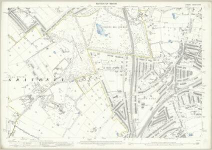 London (Edition of 1894-96) CXXXV (includes: Wandsworth Borough) - 25 Inch Map