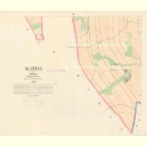 Slatina - c7011-1-007 - Kaiserpflichtexemplar der Landkarten des stabilen Katasters