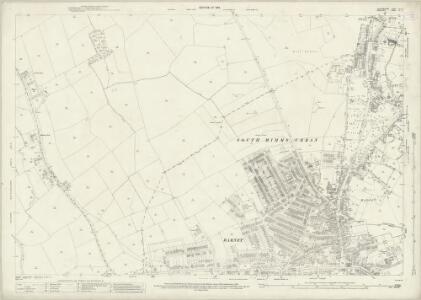 Hertfordshire XLV.3 (includes: Arkley; Chipping Barnet; Hadley; Monken Hadley; Rowley; South Mimms Urban; South Mimms) - 25 Inch Map