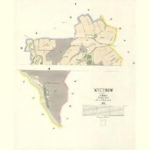 Wietrow - c8548-1-001 - Kaiserpflichtexemplar der Landkarten des stabilen Katasters
