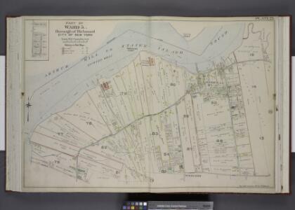Part of Ward 5. [Map bound by State Boundary Line,    Hugenot Ave, Wood Row Road, Sharrotts Road; Morris St, Totten St, Cleveland St,  Rossville Ave]