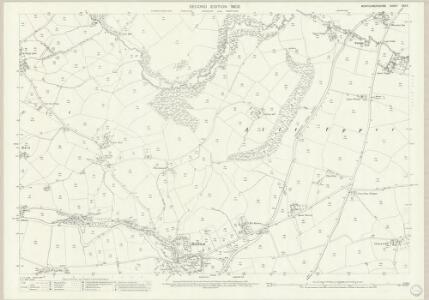 Montgomeryshire XXX.6 (includes: Berriw; Brithdir) - 25 Inch Map