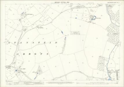 Hertfordshire XXX.14 (includes: Hunsdon; Stanstead Abbots) - 25 Inch Map
