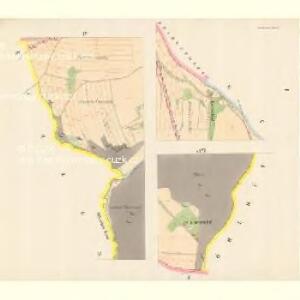 Dorfteschen (Tessina) - m0429-1-001 - Kaiserpflichtexemplar der Landkarten des stabilen Katasters