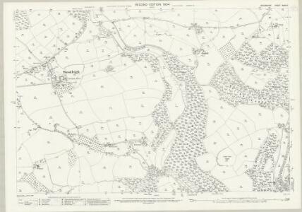 Devon XXXIV.6 (includes: Stoodleigh; Tiverton; Washfield) - 25 Inch Map
