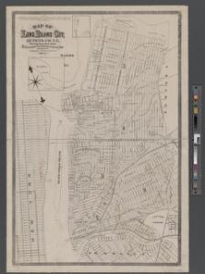 Map of Long Island City, Queens County, N. Y., showing farmlines, reduced from Commissioners new city map.