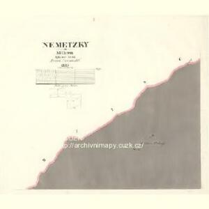 Nemetzky - m2801-2-001 - Kaiserpflichtexemplar der Landkarten des stabilen Katasters