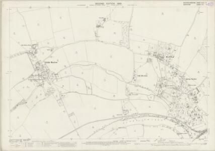 Buckinghamshire XLVII.14 (includes: Cookham; Little Marlow) - 25 Inch Map