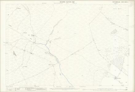 Northumberland (Old Series) XXXVIII.14 (includes: Denwick; Edlingham; Greens And Glantlees; Longframlington) - 25 Inch Map