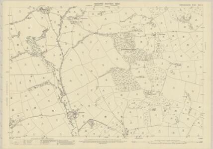 Brecknockshire XXVIII.10 (includes: Llan Ddew; Llan Y Wern; Llanhamlach; St John The Evangelist; St Mary) - 25 Inch Map