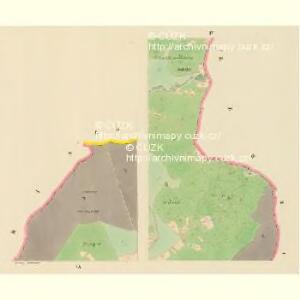 Lauňawa - c4259-1-003 - Kaiserpflichtexemplar der Landkarten des stabilen Katasters