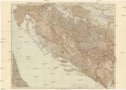 G. Freytags Karte der österreichisch-ungarischen Küstenländer