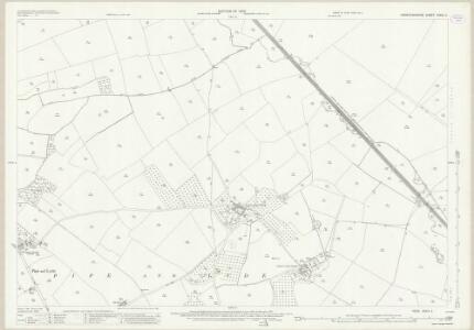 Herefordshire XXXIII.4 (includes: Marden; Moreton On Lugg; Pipe And Lyde) - 25 Inch Map