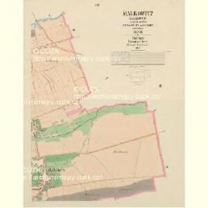 Malkowitz (Malkowic) - c4422-1-004 - Kaiserpflichtexemplar der Landkarten des stabilen Katasters
