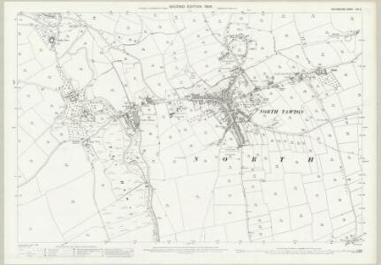 Devon LXV.3 (includes: North Tawton) - 25 Inch Map