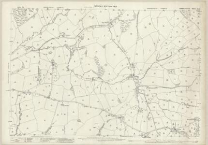 Monmouthshire XX.10 (includes: Devauden; Llan Gwm; Trelech United) - 25 Inch Map