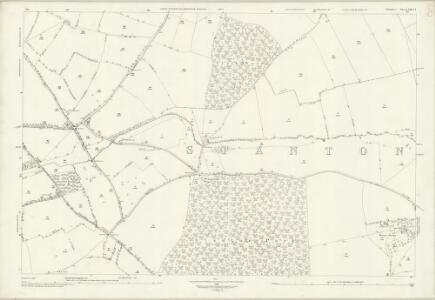 Wiltshire XIII.13 (includes: Grittleton; Hullavington; Malmesbury St Paul Without; Stanton St Quintin) - 25 Inch Map