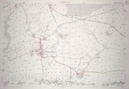 Devon XXII.11 (includes: Bishops Nympton; Mariansleigh; Rose Ash) - 25 Inch Map