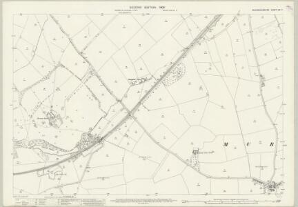 Buckinghamshire XIX.7 (includes: Little Horwood; Mursley; Swanbourne) - 25 Inch Map