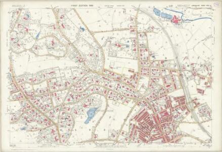 Lancashire XCVI.14 (includes: Manchester; Prestwich; Salford) - 25 Inch Map