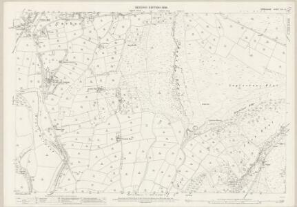 Derbyshire XVII.13 (includes: Baslow and Bubnell; Calver; Curbar) - 25 Inch Map