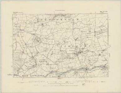 Somerset XX.SW - OS Six-Inch Map