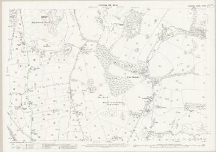 Cheshire XXIX.9 (includes: Adlington; Bollington; Pott Shrigley; Rainow) - 25 Inch Map