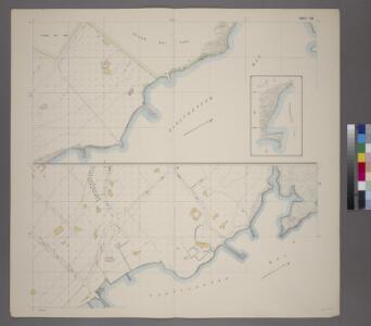 Sheet 38: Grid #26000E - 30000E, #3000N - 7000N. [Includes Eastchester Bay, Pelham Bay Park [Country Club], Town Dock Road, East Road, South Road and North Road.]