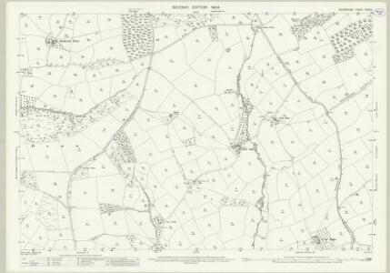 Devon XXXV.6 (includes: Hockworthy; Holcombe Rogus; Sampford Peverell; Uplowman) - 25 Inch Map