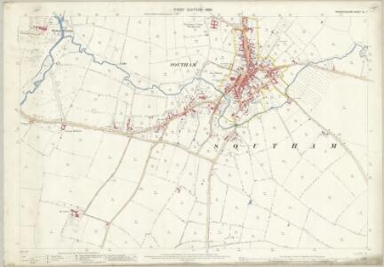 Warwickshire XL.7 (includes: Long Itchington; Southam) - 25 Inch Map