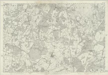 Sussex XXVII - OS Six-Inch Map