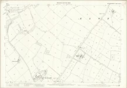 Nottinghamshire XXXV.13 (includes: Bleasby; East Stoke; Elston; Fiskerton Cum Morton; Flintham; Syerston) - 25 Inch Map