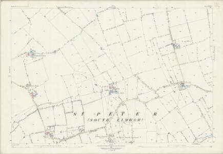Suffolk XVII.7 (includes: Bungay; Flixton; Ilketshall St Margaret; South Elmham St Michael; South Elmham St Peter) - 25 Inch Map