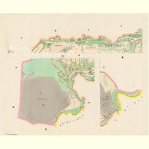 Niedersichel (Nisko-Srpsky) - c5176-1-003 - Kaiserpflichtexemplar der Landkarten des stabilen Katasters