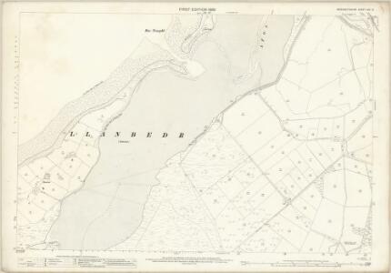 Merionethshire XXV.12 (includes: Llandanwg; Llanenddwyn; Llanfair) - 25 Inch Map