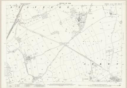 Yorkshire CXXXVIII.13 (includes: Arkendale; Farnham; Ferrensby; Staveley) - 25 Inch Map