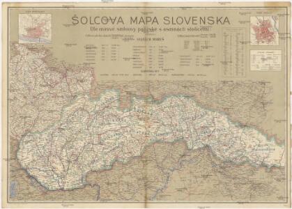 Šolcova mapa Slovenska