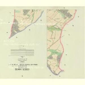 Ober Soor (Hornizdár) - c2182-1-002 - Kaiserpflichtexemplar der Landkarten des stabilen Katasters