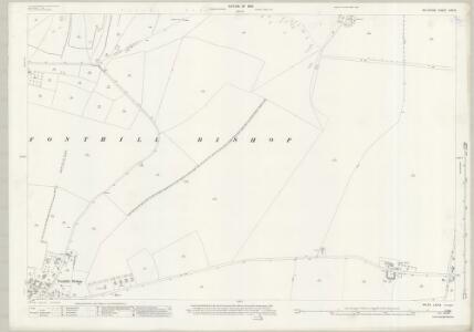 Wiltshire LXIV.3 (includes: Chilmark; Fonthill Bishop) - 25 Inch Map