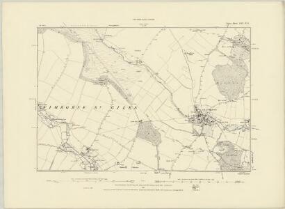 Dorset XVI.SE - OS Six-Inch Map
