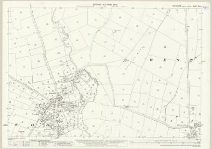 Lincolnshire CIV.5 (includes: Long Bennington; Westborough and Dry Doddington) - 25 Inch Map