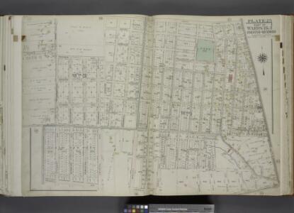Part of Wards 1 & 3. [Map bound by College Ave (Indiana), Jewett Ave, Richmond Turnpike, Byrne Ave, Kell Ave, Ingram Ave, Caswell Ave, Willowbrook Road, Watchogue Road (Butcherville RD), Vedder Ave]; Atlas of the city of New York, borough of Richmond, Staten Island. From actual surveys and original plans, by George W. and Walter S. Bromley.